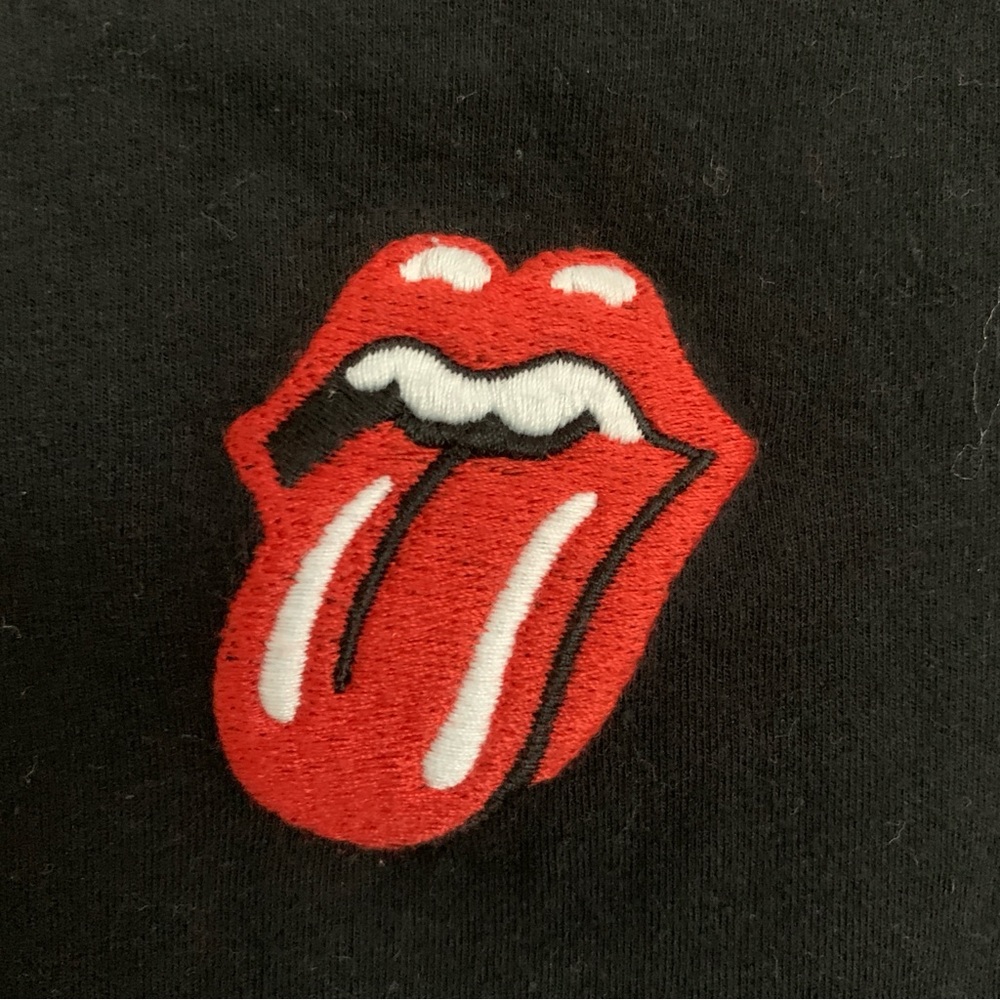 AMERICAN EAGLE BLACK  ROLLING STONES BODYSUIT - Picture 4 of 9